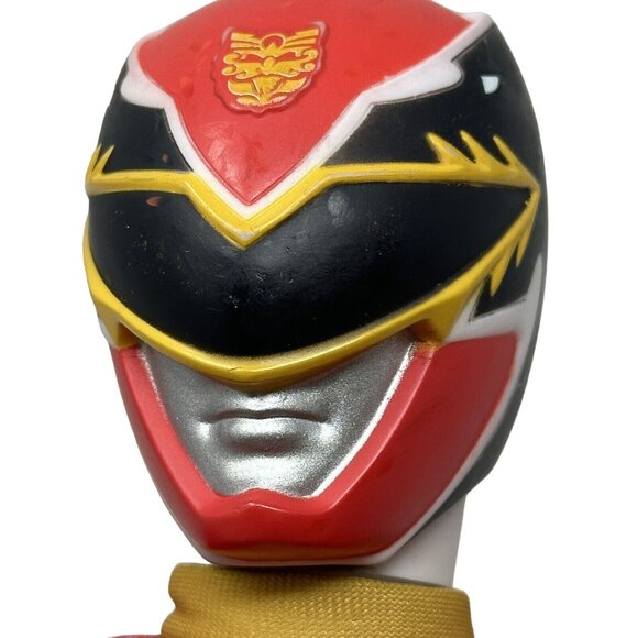 Power Rangers Megaforce Battlers Red Ranger 10" Plush Stuffed Plastic Head 2013 - Picture 5 of 13